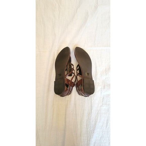 Shirkh Brown Womans Sandals Size 9 - Picture 6 of 6